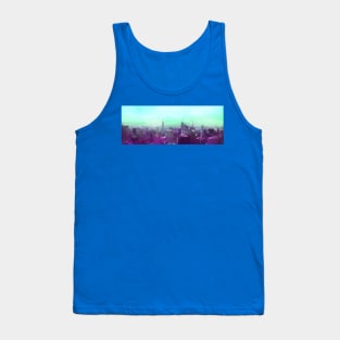 Dreamy Bokeh NYC Manhattan Skyline Tank Top